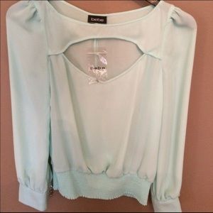 Mint green beautiful blouse